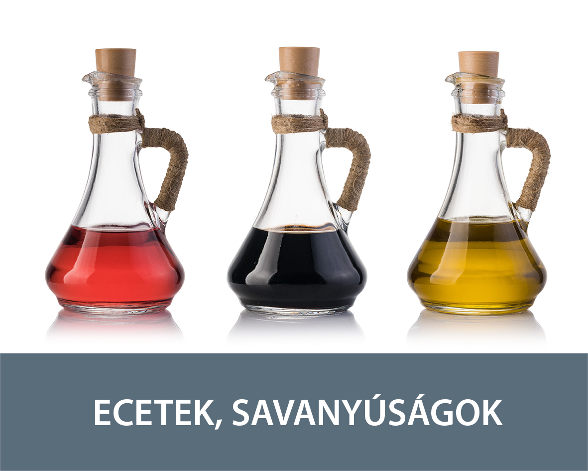 Ecetek, Savanyúságok