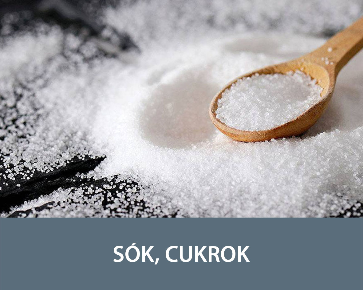 Sók, Cukrok
