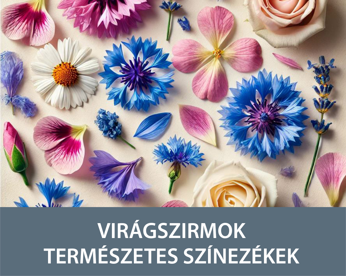Virágszirmok, Természetes Ételszínezékek