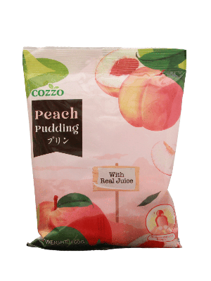 Őszibarack Ízű Zselés Puding - Cozzo