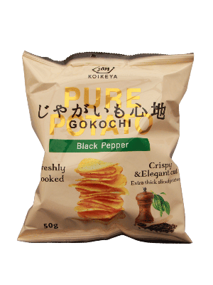 Fekete Borsos Burgonyachips - Koikeya