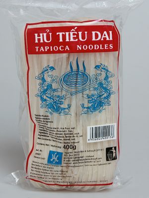 Tápióka Tészta, 20% Rizsliszttel - Hu Tieu Dai