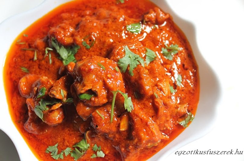 Piros Indiai Csirke Curry