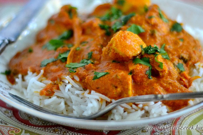 Indiai Tikka Masala Csirke
