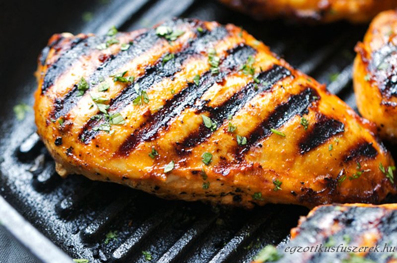 Grillezett Jerk Csirkemell