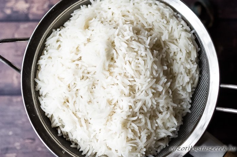 Basmati rizs főzése - Indiai módra