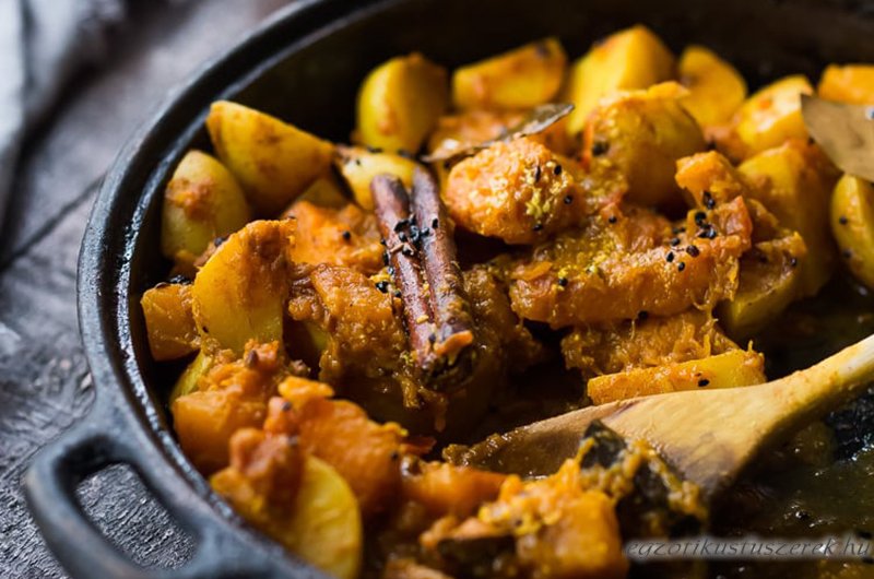 Krumpli Curry - Rajastani módra