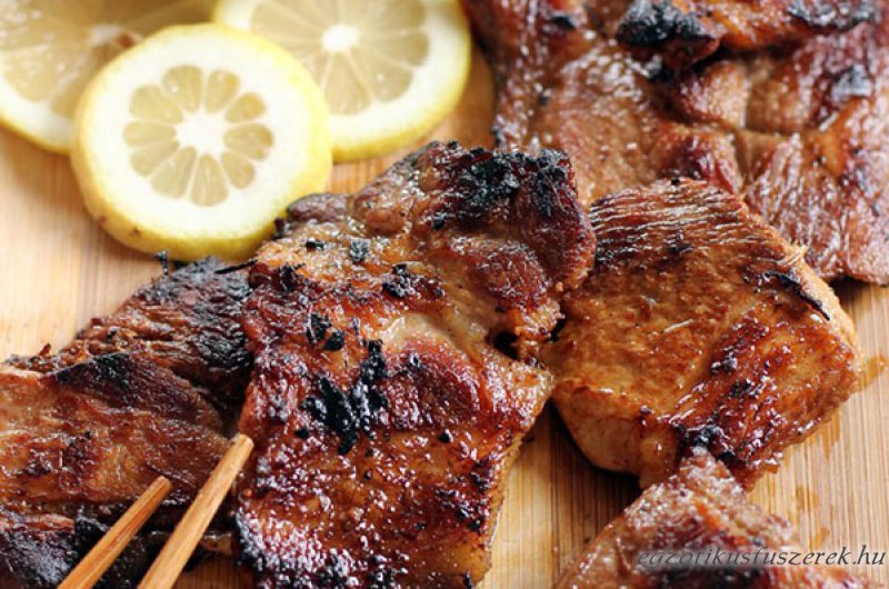 Vietnámi Citromnádas Grill Sertés