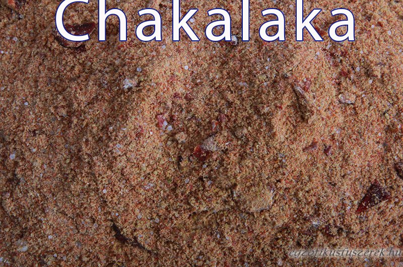 Chakalaka Fűszerkeverék