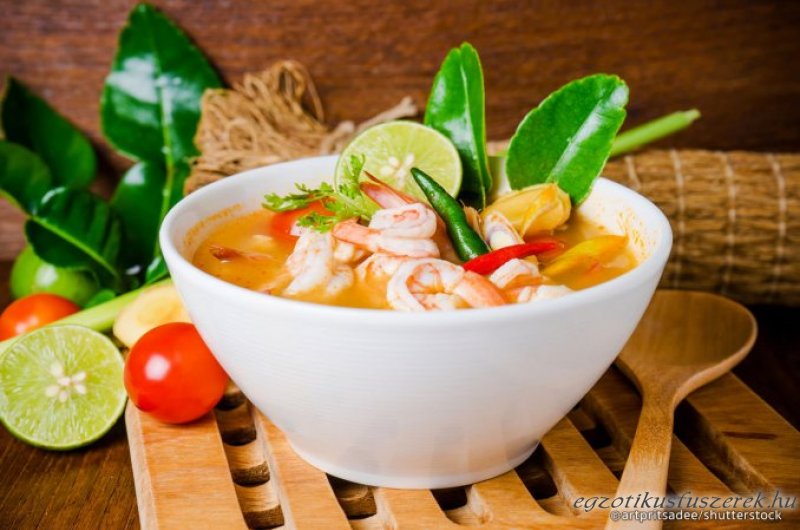 Tom Yum Goong - Csípős Thai Garnéla Leves
